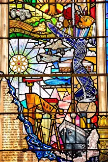 Stained Glass Prints: Belfast city hall, Ulster (Northern Ireland)