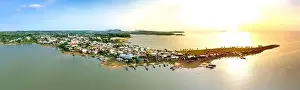Fishing Net Prints: Ben Nom fishing village, Phu Cuong commune