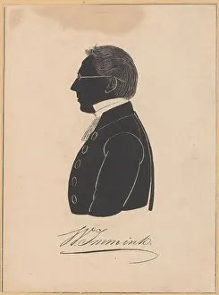 Beneath Prints: Beneath the portrait the signature of the person being portrayed