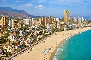 Images Dated 6th October 2016: Benidorm Beach, Spain