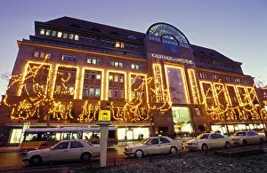 Brilliant Prints: Berlin. KaDeWe. Kaufhaus des Westens at Christmas time