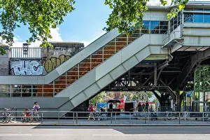 Metro Prints: Berlin-Kreuzberg. Hallesches tor U Bahn