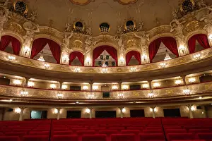 Light Architecture Prints: Berlin Mitte Komische Oper