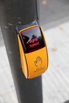 Pedestrian Crossing Prints: berlin pedestrian crossing button