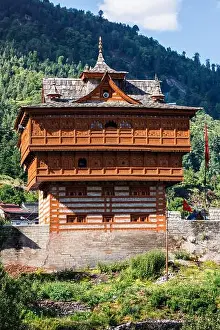 Himachal Pradesh Prints: Bhimakali Temple, Sarahan, Himachal Pradesh
