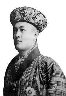 Bhutan Prints: Bhutan: His Majesty Jigme Wangchuck (1905 - 30 March 1952)