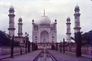 Minarets Prints: The Bibi Ka Maqbara is a tomb located in Aurangabad