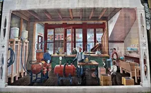 The Biedenharn Candy Company, where Coca Cola was first bottled in 1894