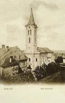 Local Community Prints: Bielsko-Biała Kościół parafialny św. Mikołaja 001