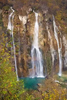 The Big Waterfall, Veliki slap, Plitvice Lakes National Park, Croatia, UNESCO