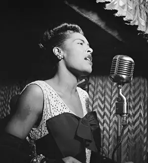 African American Prints: Billie Holiday, American Jazz Singer
