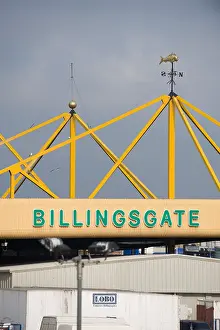 Billingsgate fish market in London E14 by Canary Wharf, spring 2010