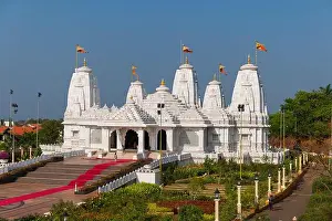 Spires Prints: Birla Radha Krishna Mandir, Sancoale Goa India