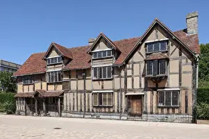 Stratford Prints: Birthplace of William Shakespeare, Stratford-upon-Avon, Warwickshire, UK