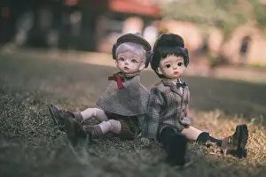 Make Up Prints: BJD dolls in Shanghai Moller Villa with fancy suits