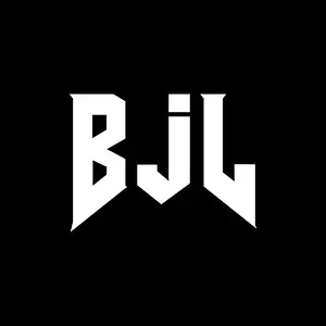 Minimalist Logo Prints: BJL letter logo design for technology company