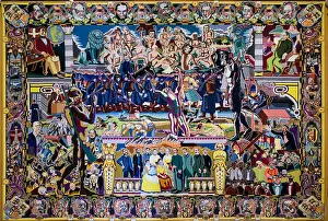 Constitution Prints: Bjorn Norgaard's tapestry 'Early Glucksburgers