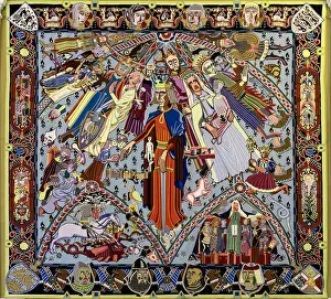 Plague Prints: Bjorn Norgaard's tapestry Younger Middle Ages