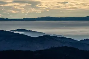 Mountainscape Prints: Black Forest Landscape