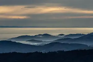 Mountainscape Prints: Black Forest Landscape