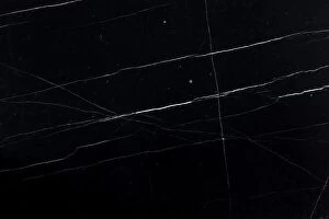 Images Dated 13th July 2017: Black marble natural pattern for background, abstract black and white