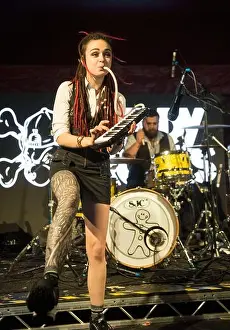 Black Water County at the Teddy Rocks Festival 2019 at Charisworth Farm Blandford Forum Dorset photo by Brian Jordan