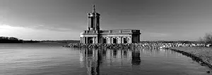 Tranquillity Prints: Black and White panoramic image