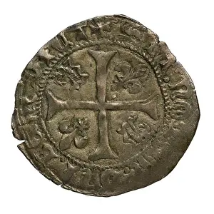 15th Prints: A blanc du Dauphiné coin from France