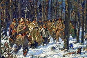 Christians Prints: Blessing of the Sugar Bush 1914 Marc-Aurèle de Foy Suzor-Coté