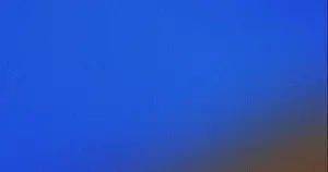 Fading Prints: Blue background with a grainy texture fading to dark brown