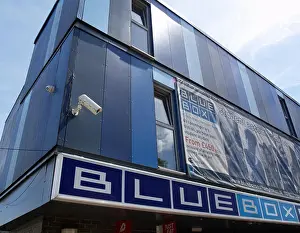 Comforts Prints: Blue Box student apartments in Bevois Valley, Southampton, Hampshire, England, UK