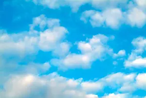 Blue Cloud Filled Sky