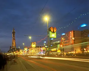 Streaks Prints: Blurred lights on The Golden Mile