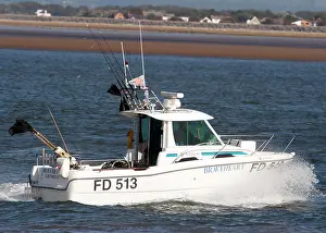 Fishing Boat Prints: Boats on River Wyre