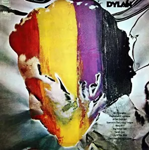 1973 Prints: Bob Dylan: 1973. LP front cover: Dylan