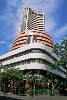 Bombay Stock Exchange, BSE, Dalal Street, Bombay, Mumbai, Maharashtra, India, Indian