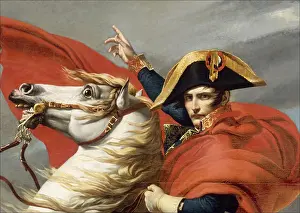 French Alps Prints: Bonaparte Crossing the Grand Saint-Bernard Pass
