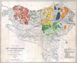 Bonaparte Prints: Bonaparte euskalki mapa