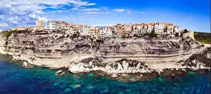 Bonifacio Prints: Bonifacio - splendid coastal town in south of Corsica island