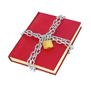 Pulling Prints: Book and chain