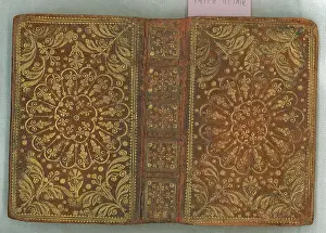 Liturgy Prints: The Book of Common Prayer, featuring intricate designs on its upper and lower covers