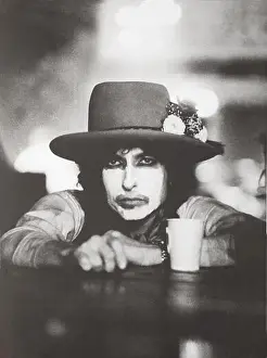 Looking At Camera Prints: Book cover of a Photograph of Bob Dylan in Whiteface