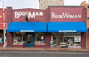 Nashville Tennessee Prints: Bookman Bookwoman Bookstore in Hillsboro Village, Nashville Tennessee