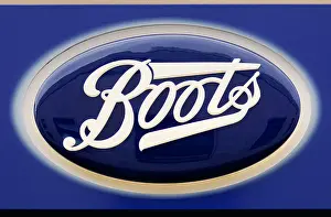 Chemists Prints: Boots the Chemist Sign