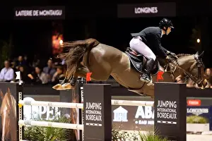 Equestrian Sport Prints: Bordeaux, France - February 2, 2024