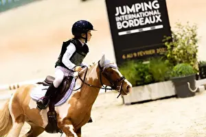 Equestrian Sport Prints: Bordeaux, France - February 2, 2024