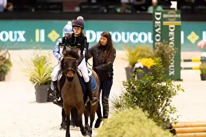 Equestrian Sport Prints: Bordeaux, France - February 2, 2024
