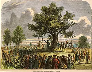 Procession Prints: BOSTON: STAMP ACT RIOT, 1765