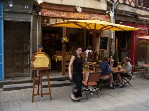 Waitress Prints: A Boulangerie shop pastry coffee shop in France