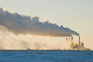 Power Plant Prints: Boundary Dam coal fired power plant, Estevan, Saskatchewan, Canada